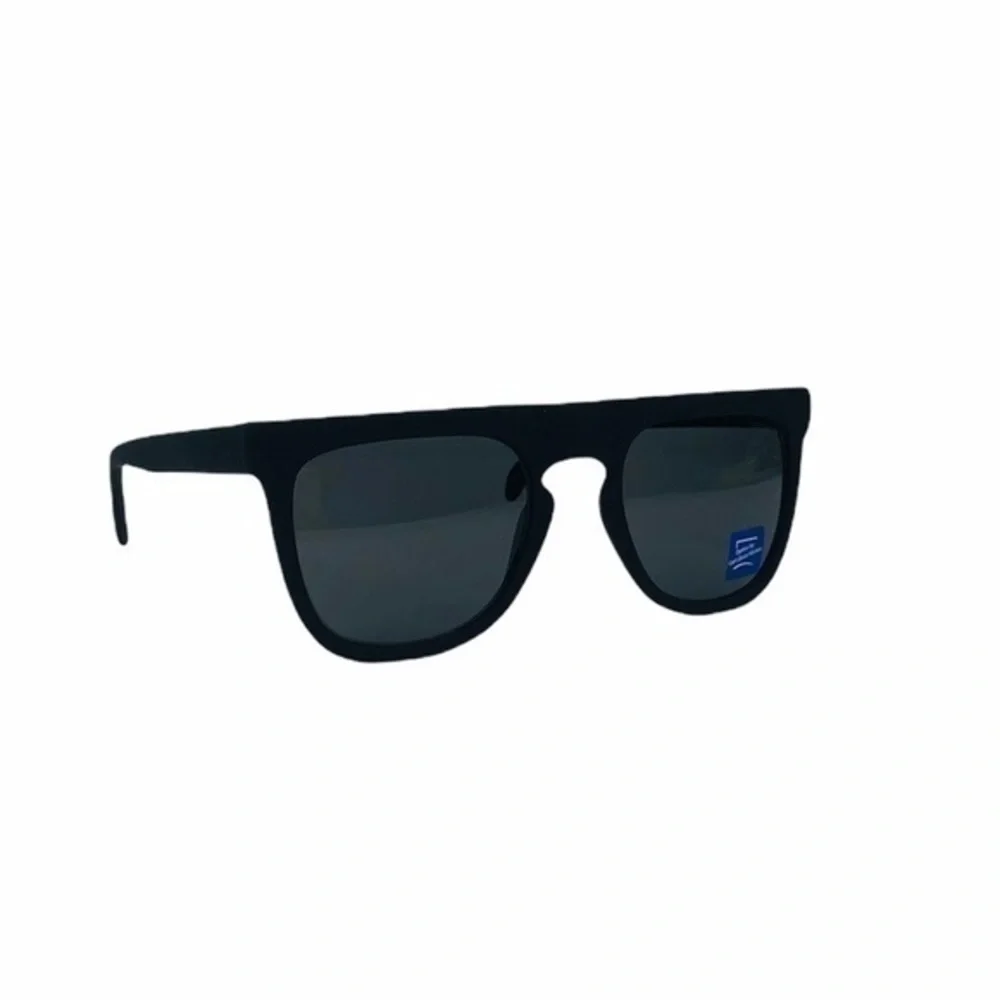 KOMONO Bennet CZ Black Rubber Sunglasses NEW